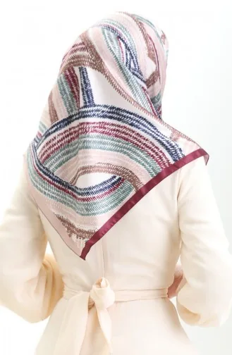 Karaca Echarpe Rayonne 81055-01 Vison Prune 81055-01