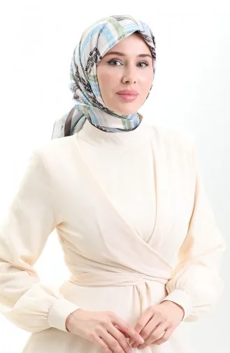 Karaca Rayon Sjaal 81055-06 Zwart Groen 81055-06