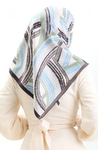 Karaca Rayon Sjaal 81055-06 Zwart Groen 81055-06