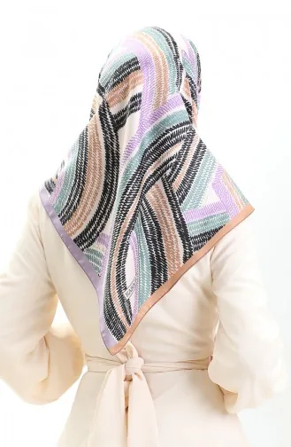 Karaca Rayon Sjaal 81055-07 Lilabruin 81055-07