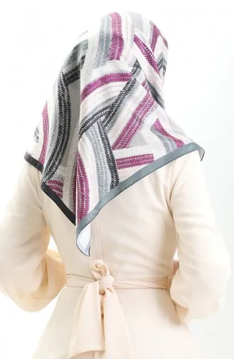 Écharpe En Rayonne Karaca 81055-14 Noir Violet 81055-14