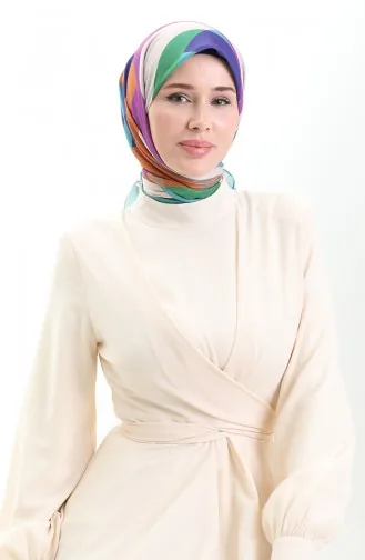 Karaca Weicher Schal 81056-04 Altersgrün Lila 81056-04