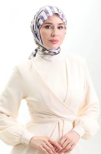 Écharpe Douce Karaca 81057-13 Vison Lilas 81057-13