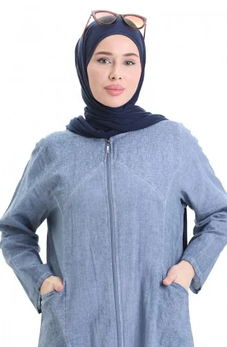 عباية كيب أصلية 0708-05 أزرق ثلجي 0708-05