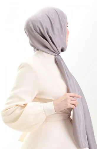 Madame Mary Drop Jacquard Sjaal 19085-03 Grijs 19085-03