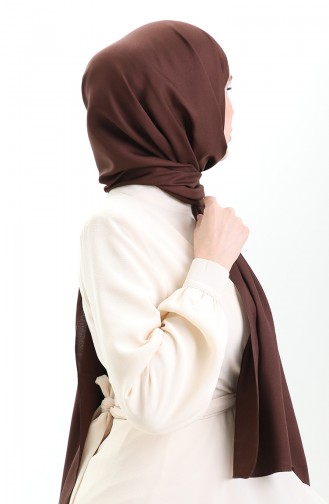 Dark Brown Sjaal 81075-06