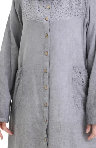 Authentische Tunika 0540-03 Grau 0540-03
