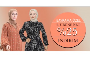 2. Ürüne Net %25 İndirim