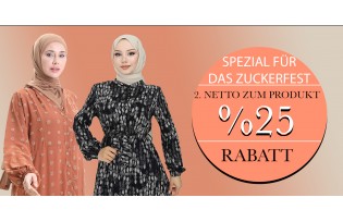 25 % Rabatt auf das 2. Produkt