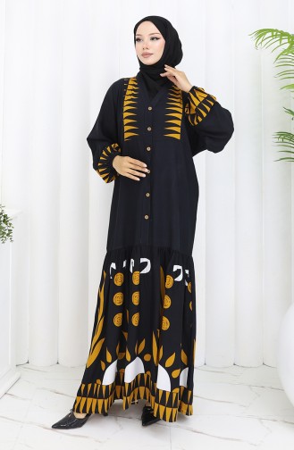 Robe Hijab Rouge Flamme 0075-05