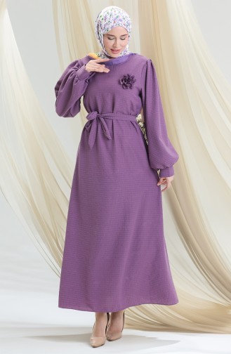 Lila Hijab Kleider 2043-02