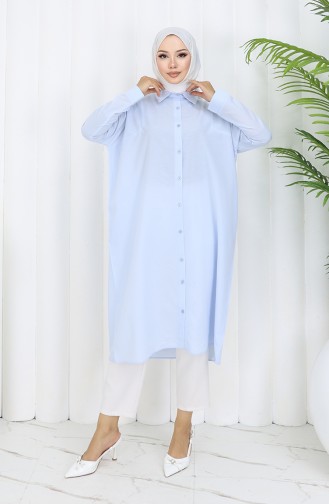 Reglan Kol Tunik 4066-04 Bebe Mavisi