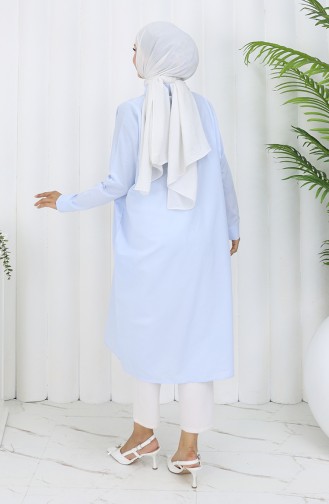 Reglan Kol Tunik 4066-04 Bebe Mavisi