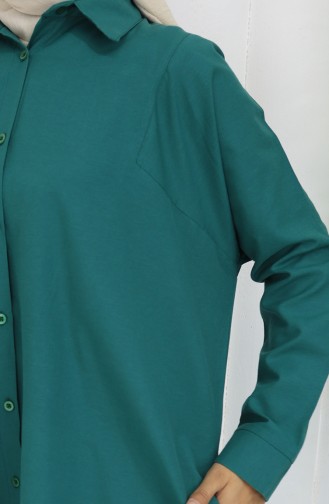 Smaragdgrün Tunikas 4066-05