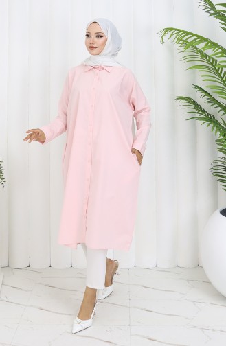 Reglan Kol Tunik 4066-06 Somon