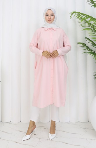 Reglan Kol Tunik 4066-06 Somon
