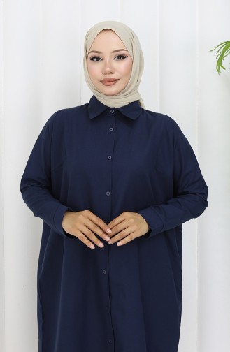 Reglan Kol Tunik 4066-07 Lacivert