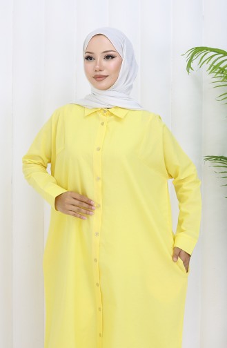 Reglan Kol Tunik 4066-10 Sarı