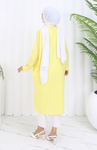Reglan Kol Tunik 4066-10 Sarı