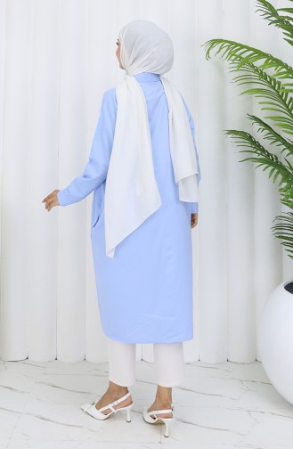 Reglan Kol Tunik 4066-12 Mavi