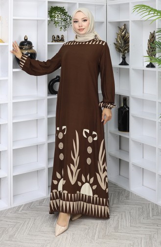 Robe Hijab Vert 0084-05