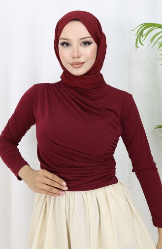 Claret red Blouse 52103-03