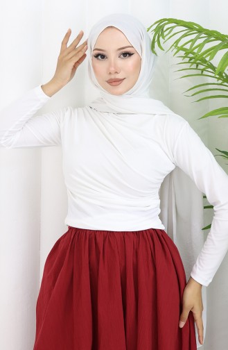 Naturfarbe Bluse 52103-05