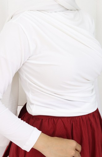 Naturfarbe Bluse 52103-05