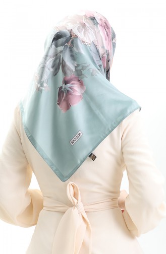 Echarpe Vert eau 81050-02