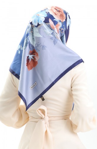 Indigo Kopftuch 81050-14