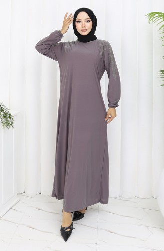 Stein Hijab-Abendkleider 2060-01