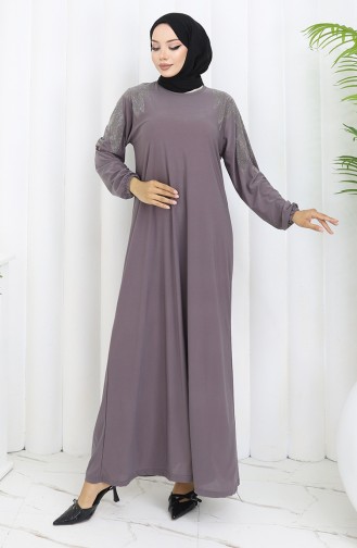 Stein Hijab-Abendkleider 2060-01