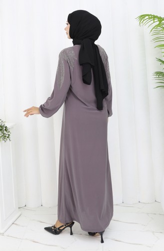 Stein Hijab-Abendkleider 2060-01