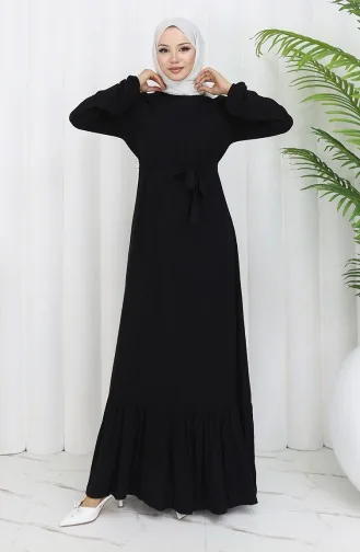 Robe Hijab Noir 4103-01