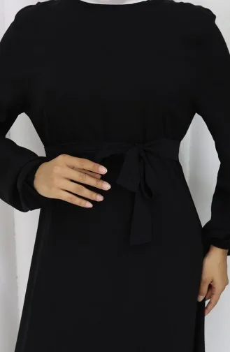 Robe Hijab Noir 4103-01