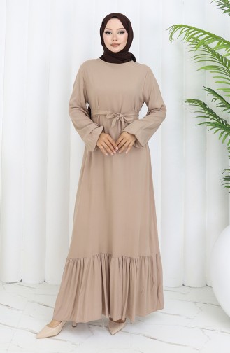 Robe Hijab Crème 4103-04