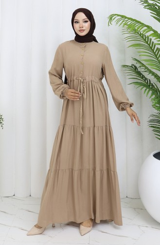 Mink Hijab Dress 0085-05