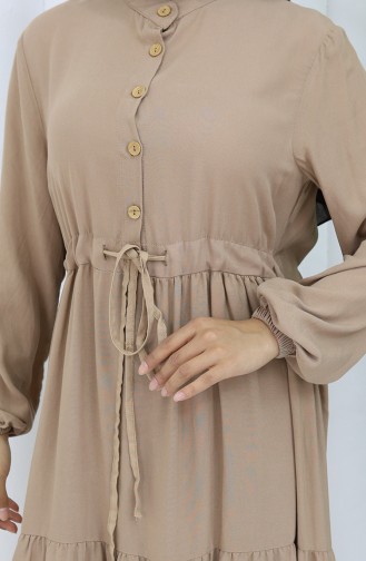 Mink Hijab Dress 0085-05