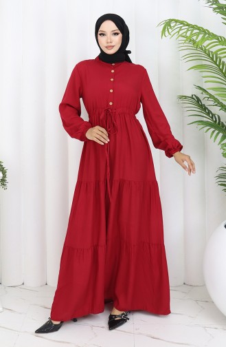 Robe Hijab Bordeaux 0085-08
