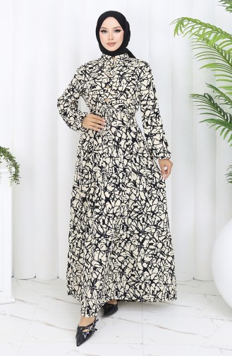 Robe Hijab Noir 0087-03