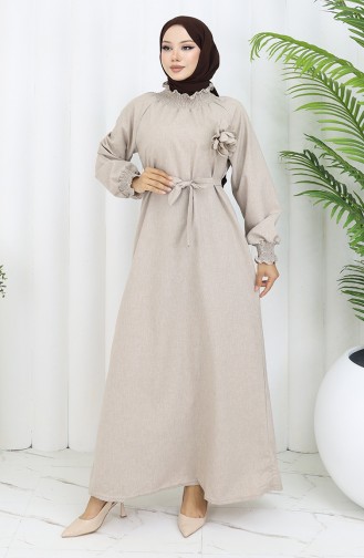 Nerz Hijab Kleider 2063-02