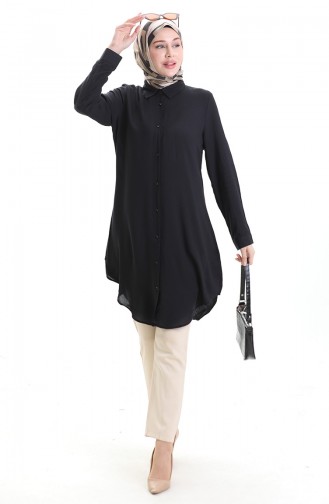 Schwarz Tunikas 6116-10