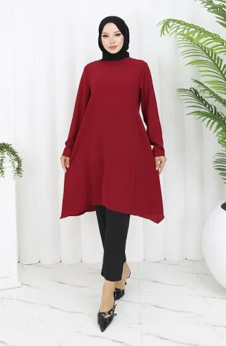 Asymmetrische Prinsessentuniek 4101-03 Claret Red 4101-03