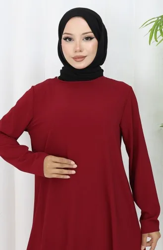 Asymmetrische Prinsessentuniek 4101-03 Claret Red 4101-03