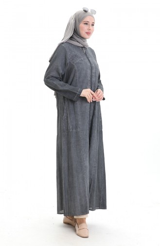 Gray Abaya 2015-01