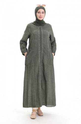 Khaki Abaya 2015-02