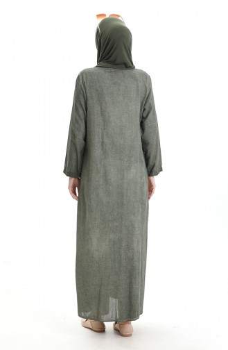 Khaki Abaya 2015-02