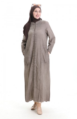 Beige Abaya 2015-03