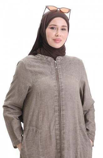 Beige Abaya 2015-03