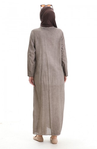 Beige Abaya 2015-03